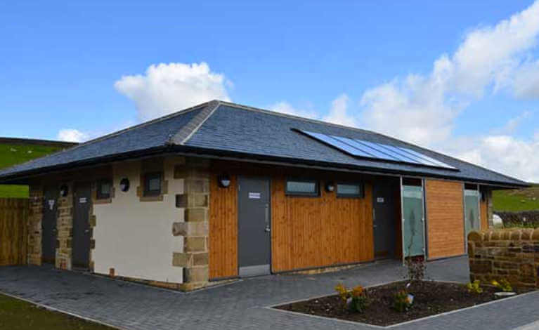 Luxury amenities building